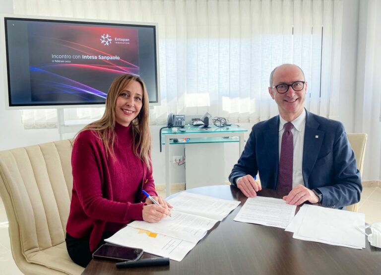 Intesa Sp-Entopan, accordo per sostenere startup e pmi della Calabria