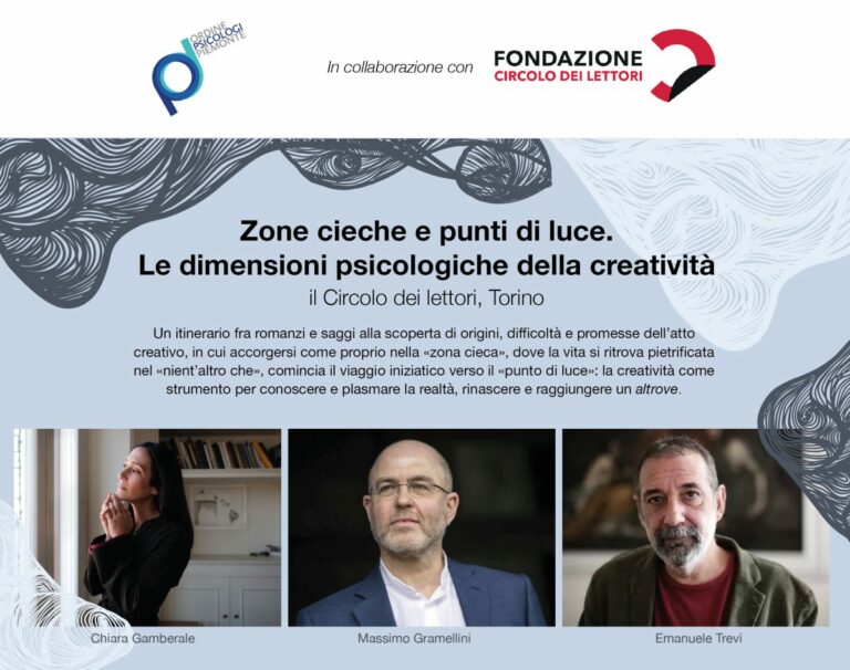 Piemonte, dall’Ordine degli Psicologi 4 incontri sul processo creativo