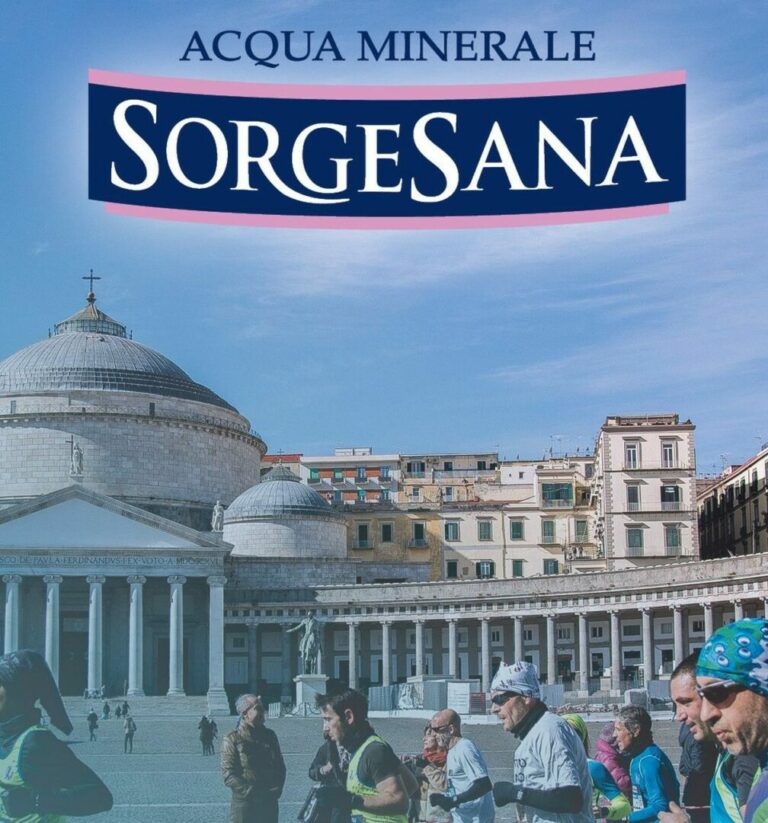 Sorgesana è l’acqua ufficiale della Napoli City Half Marathon