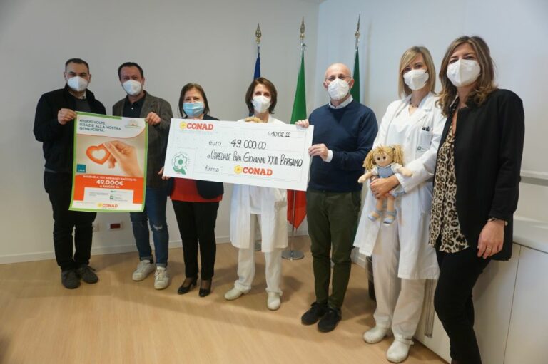 Conad Centro Nord dona 49mila euro a progetto “Giocamico”