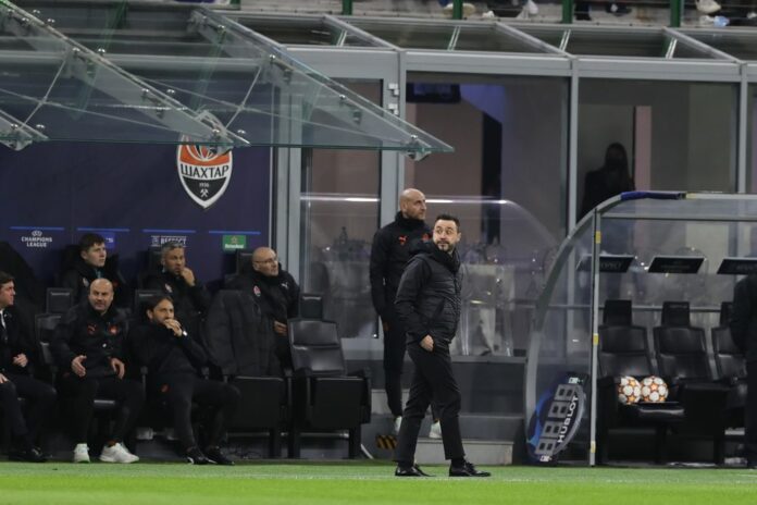 UEFA Champions League football match Inter - FC Internazionale vs Shakhtar Donetsk