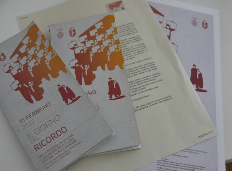 Giorno del Ricordo, il programma delle celebrazioni a Venezia