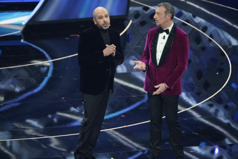 A Sanremo Zalone e Pausini superstar, Elisa guida la classifica generale