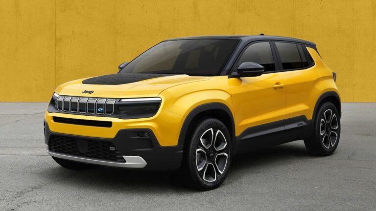 Jeep svela l’immagine del suo primo SUV completamente elettrico