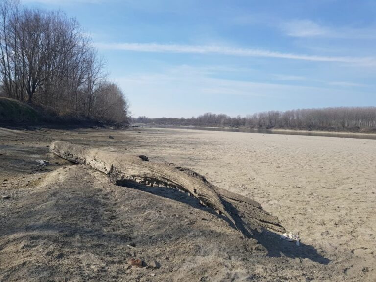 Fiume Po-Pianura Padana, peggiora la crisi idrica