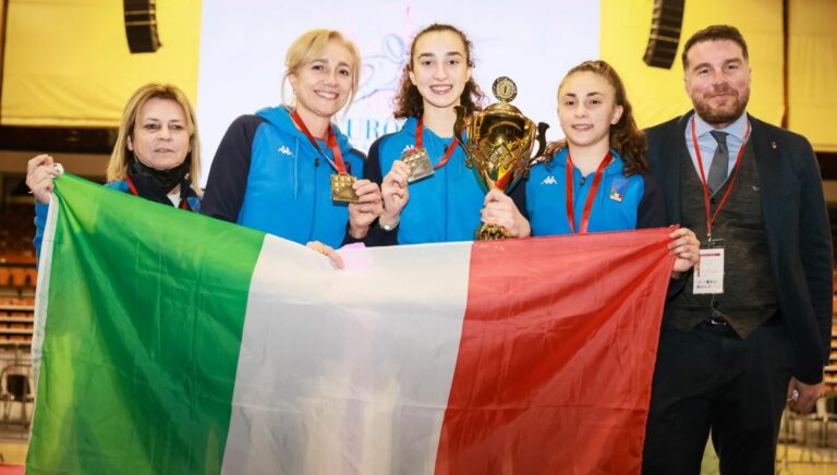 Molinari campionessa d’Europa U.17 nel Fioretto, bronzo Giordani