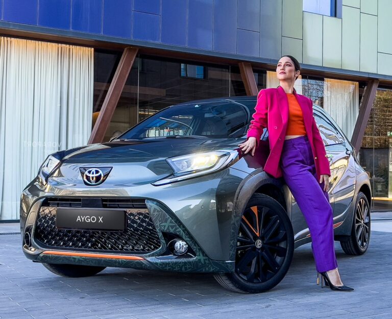 Lodovica Comello è ambassador di nuova Toyota Aygo X
