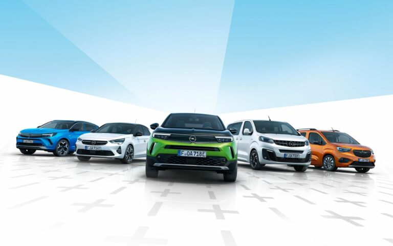 La gamma Opel entro il 2028 sarà al 100% elettrica