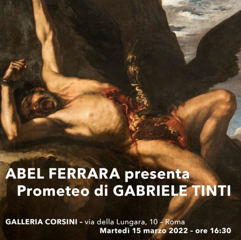 Il 15 marzo a Roma Abel Ferrara legge le poesie di Gabriele Tinti