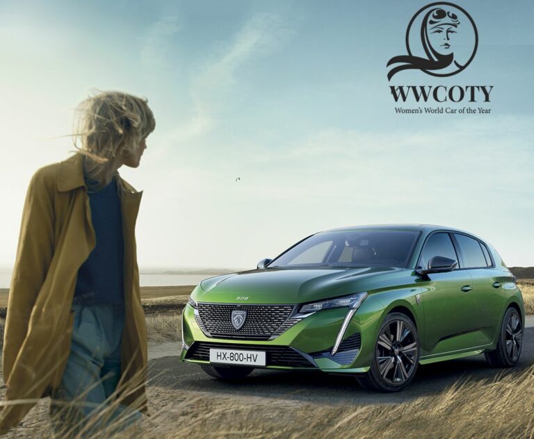Nuova Peugeot 308 eletta “Women’s World Car of the Year”