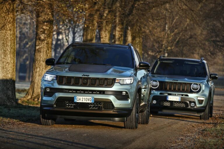 Jeep Renegade e Compass adesso anche solo E-Hybrid