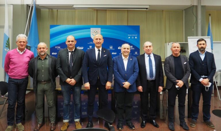 Giardi presidente Comitato olimpico San Marino fino al 2024