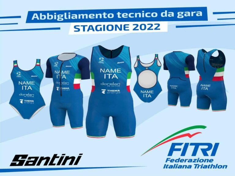 Presentati nuovi body della Nazionale italiana triathlon
