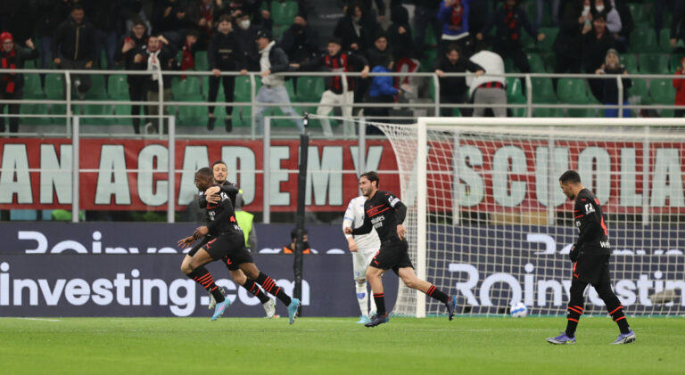 Milan-Empoli 1-0, a San Siro decide Kalulu