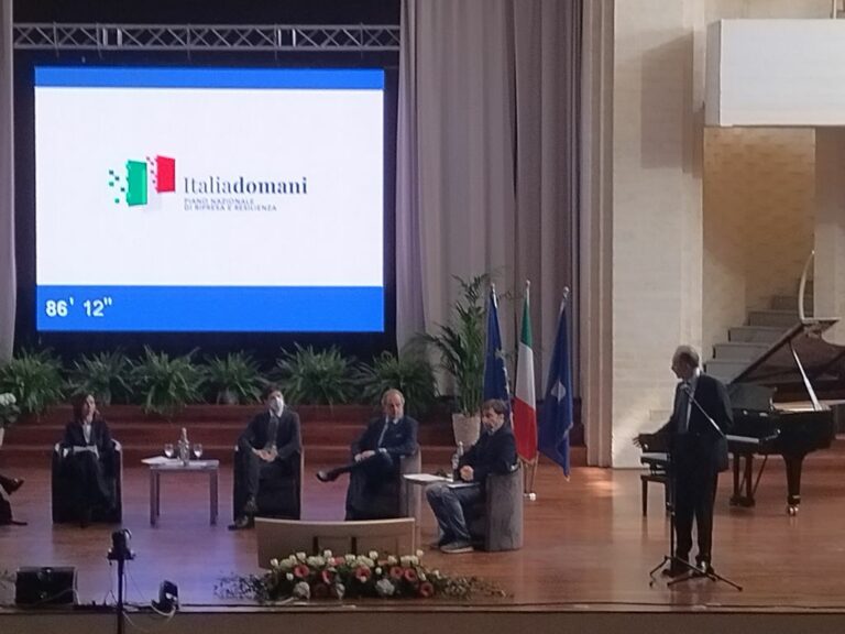 Pnrr, Speranza “La Basilicata sa spendere i Fondi Ue”