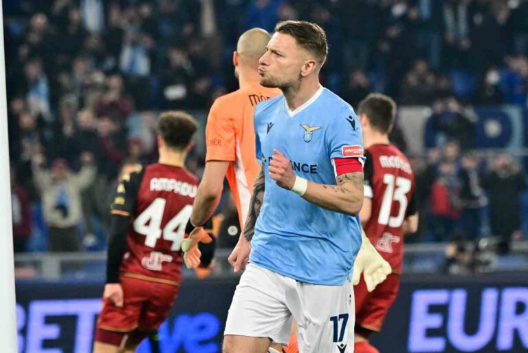 All’Olimpico Lazio-Venezia 1-0, la decide Immobile