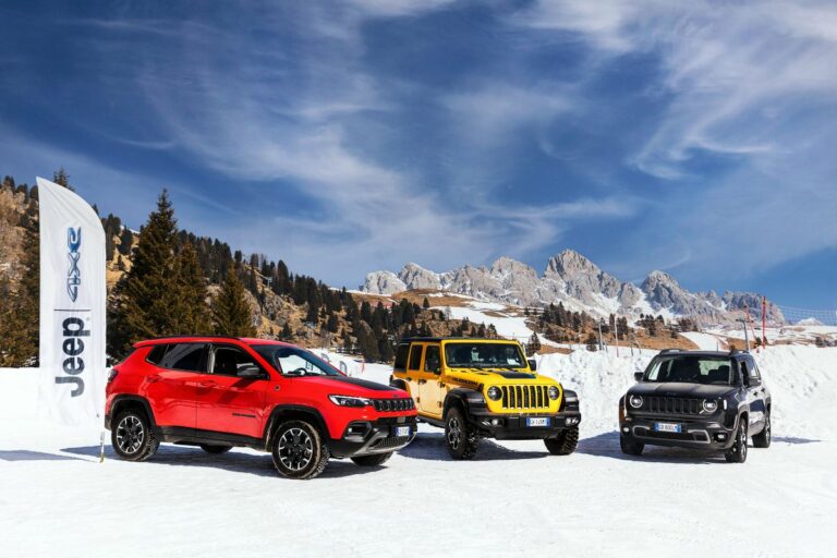La gamma Jeep 4xe protagonista degli Xmasters Winter Edition