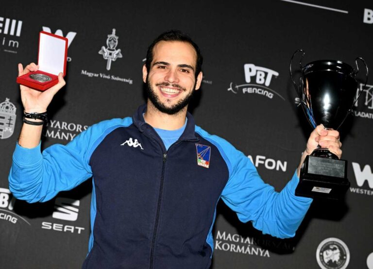 Curatoli secondo nella tappa di Coppa del Mondo a Budapest