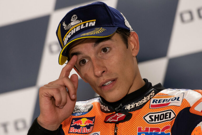 Nuovo episodio di diplopia ferma Marc Marquez