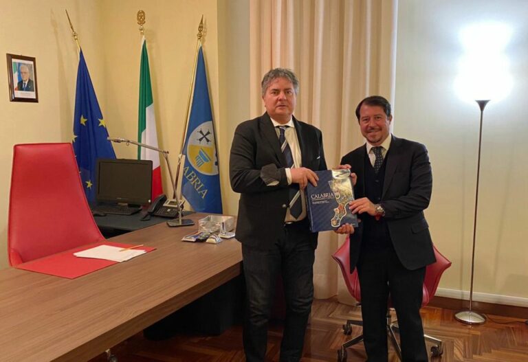 Mancuso incontra presidente Associazione dei Calabresi nel Mondo