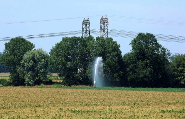 Dalle acque sotterranee il 25% dei prelievi destinati all’agricoltura