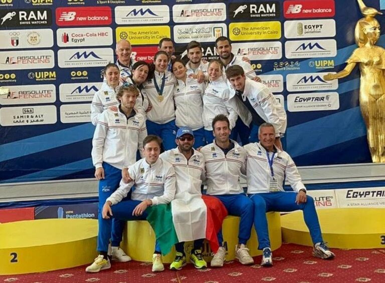 Italia del pentathlon in festa, Micheli trionfa al Cairo