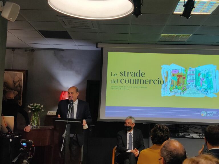 Un bando da 15 milioni per il commercio di Roma e del Lazio