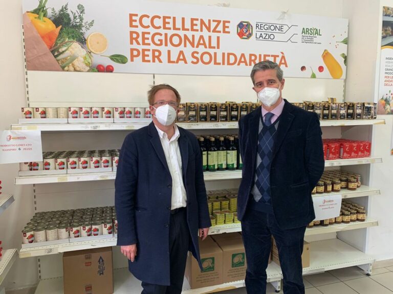 Covid, da Arsial e Caritas Roma 200 mila euro per aiuti alimentari