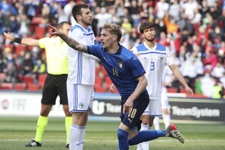 Italia Under 21-Bosnia 1-0, decide la rete di Rovella