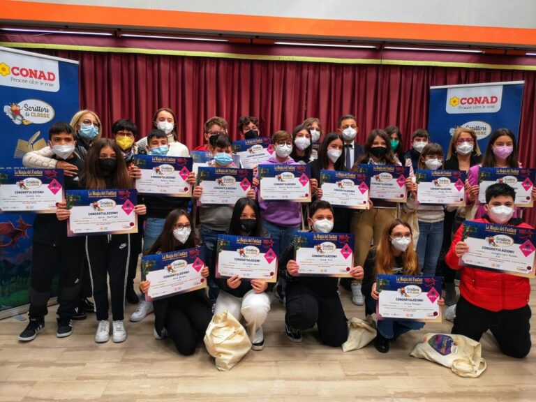 Conad, alla 2^ D della Marconi di Licata il premio “Scrittori di Classe”
