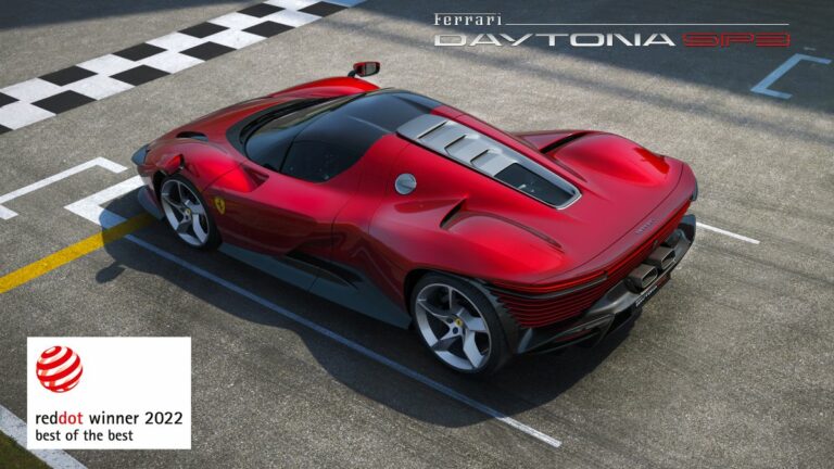 La Ferrari Daytona SP3 si aggiudica il Red Dot, Best of the Best 2022