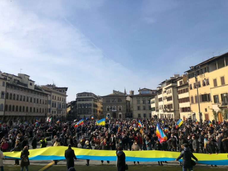 A Firenze la manifestazione delle città europee per la pace
