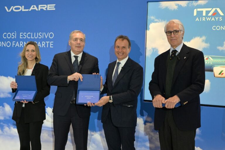 Ita Airways, al via “Volare”, il nuovo programma di fidelizzazione