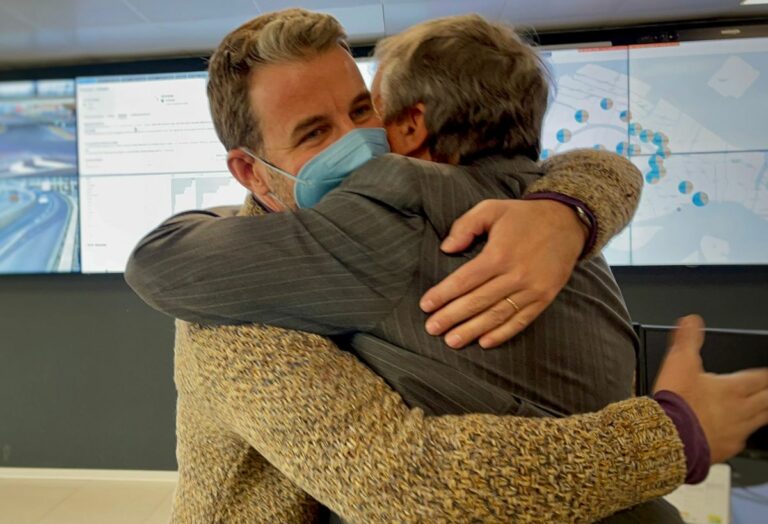 Il sindaco di Venezia Brugnaro incontra Marco Zennaro