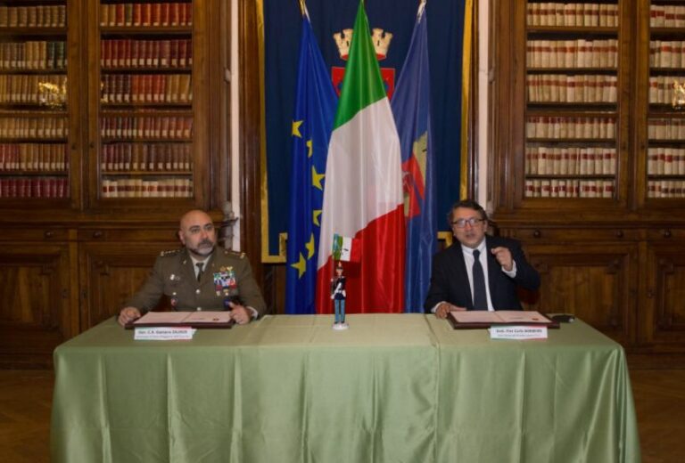 Accordo di collaborazione tra l’Esercito Italiano e la Società Stati Generali Mondo Lavoro