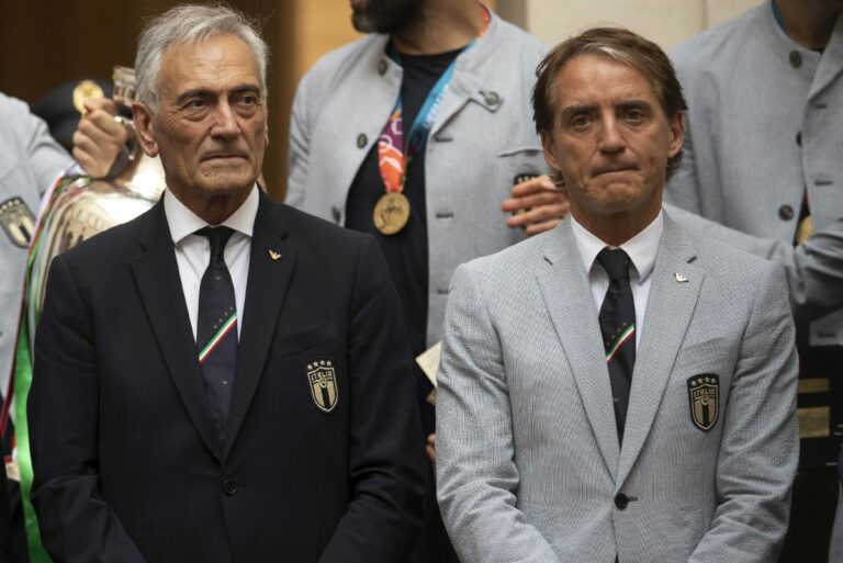 Sofferenza e dubbi per Mancini, Gravina “Vado avanti”