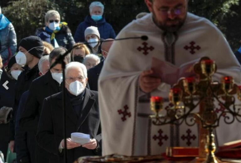 Mattarella: “Faremo tutto quello che si può contro la guerra”