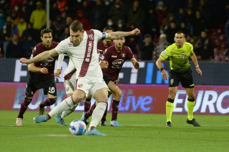 Salernitana-Torino 0-1, decide Belotti su rigore