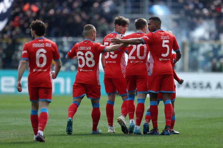 Il Napoli passa a Bergamo, battuta l’Atalanta 3-1
