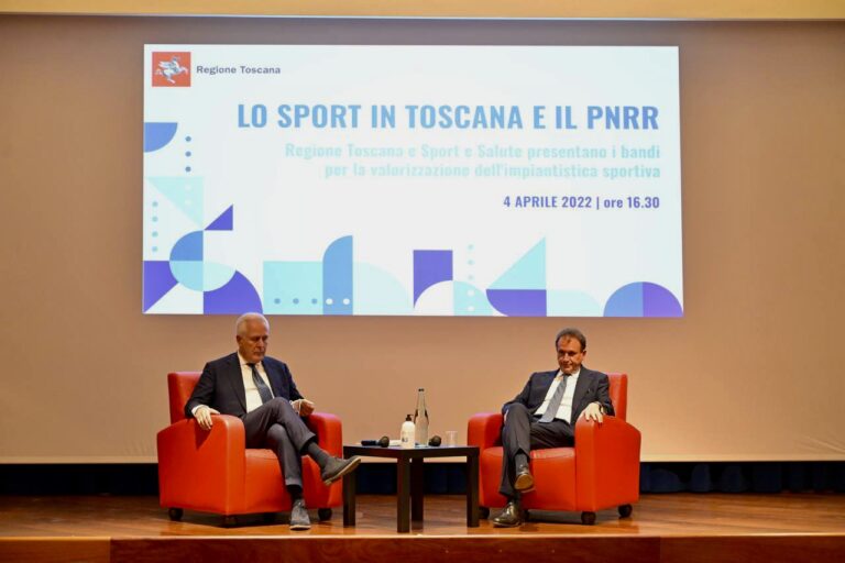 Sport e Salute a Firenze incontra Regione Toscana e Sindaci