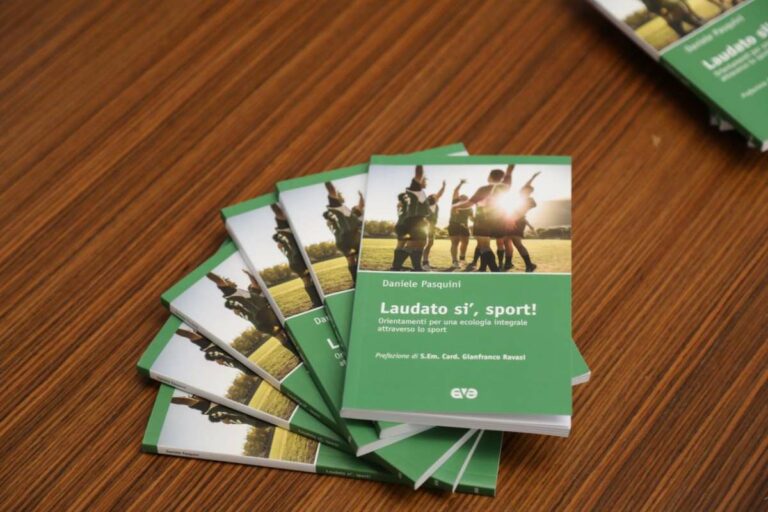 Presentato all’Ics libro “Laudato sì, Sport!” di Pasquini