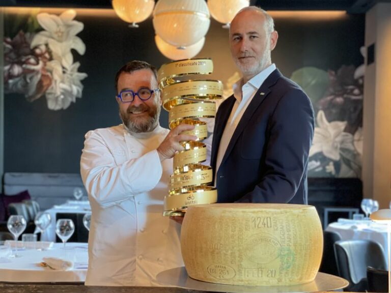 Il Parmigiano Reggiano protagonista del Giro d’Italia