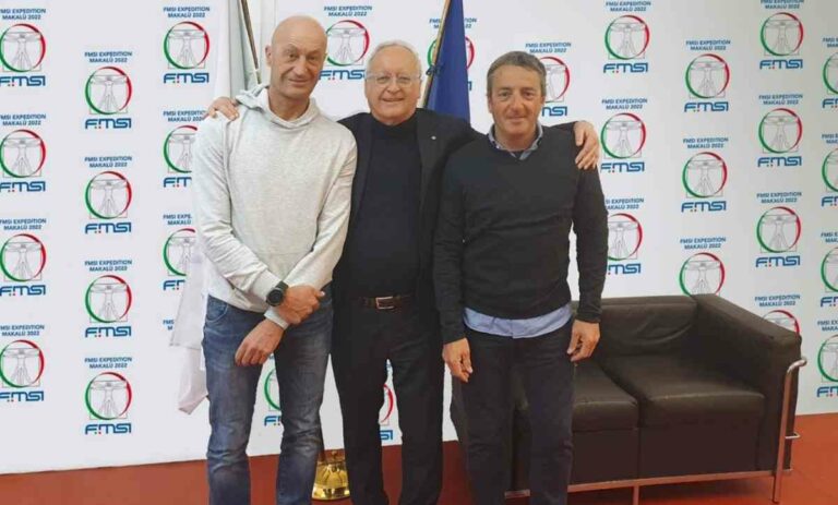 Fmsi al fianco degli alpinisti Manni e Mondinelli sull’Himalaya