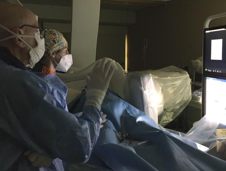 Al Giglio di Cefalù primo intervento di embolizzazione della milza