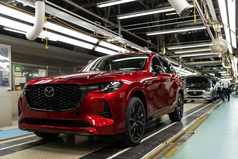 Al via la produzione della nuova Mazda CX-60