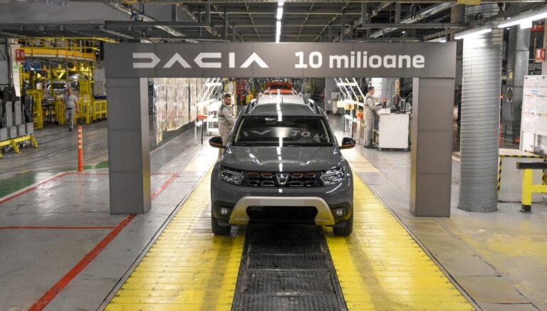 Dieci milioni di Dacia prodotte dal 1968