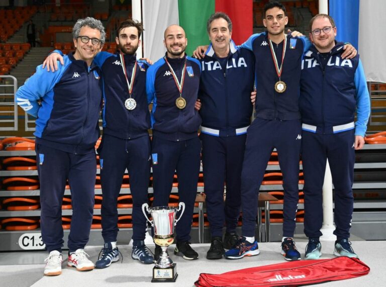 Tripletta italiana nel fioretto in Bulgaria con Foconi, Garozzo e Marini