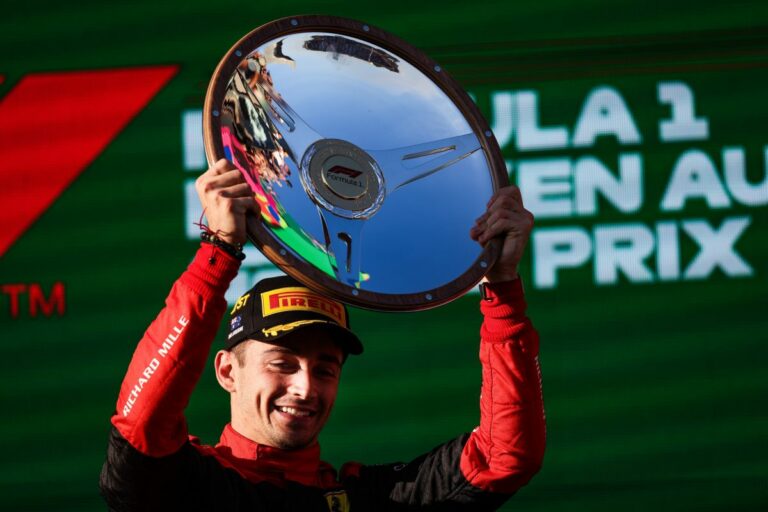 Trionfo Ferrari, Leclerc domina in Australia