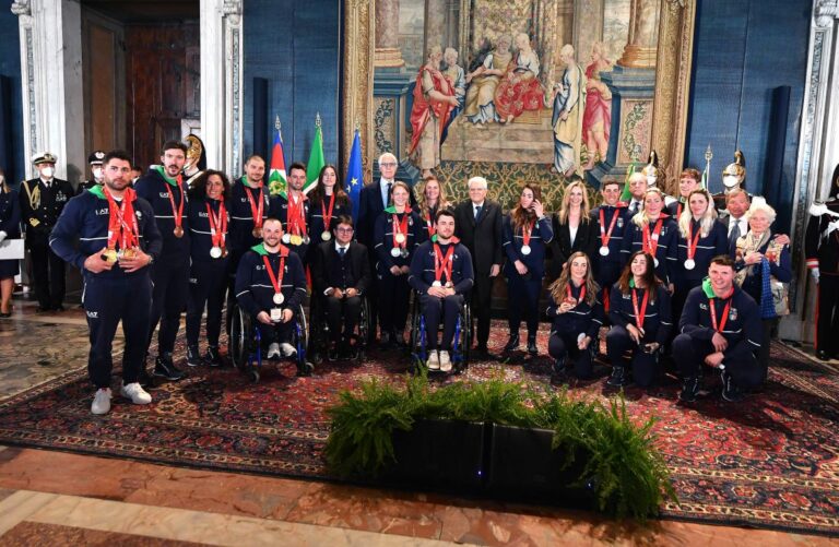 Mattarella “A Pechino gli atleti hanno onorato la bandiera”