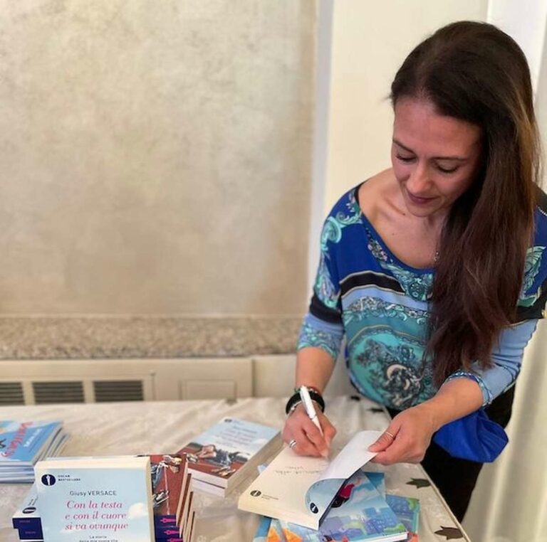 Riparte in giro per l’Italia promozione libri Giusy Versace